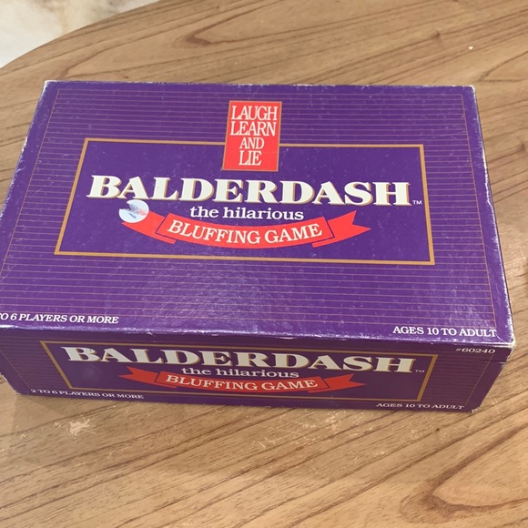 Other - Balderdash game